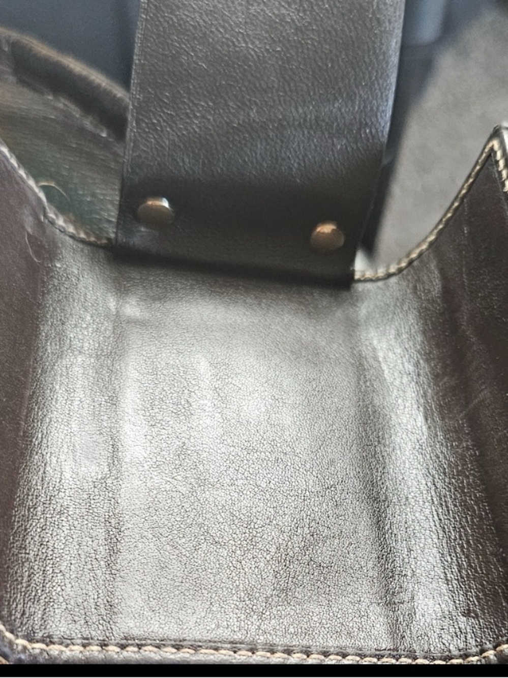 Gucci Brown and Tan Key & Card Holder - Picture 4 of 13